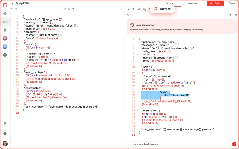 Jinja Code Editor